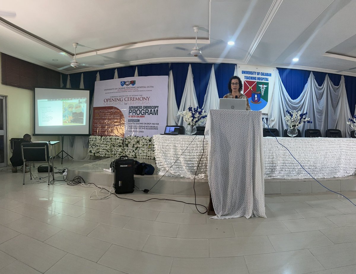 AkwiAsombangMD's tweet photo. @Unical1975  great presentation by MGH radiology technologist, Lisa Lorick - Role in endoscopy

💡Use of the c-arm
💡Table setup
💡Assist with procedure
💡Scope cleaning
💡Recording radiation dose for each procedure 

#radiology #GITwitter #teamwork 
 @MGHGlobalHealth @lblue724 https://t.co/I1wuSPXg6X