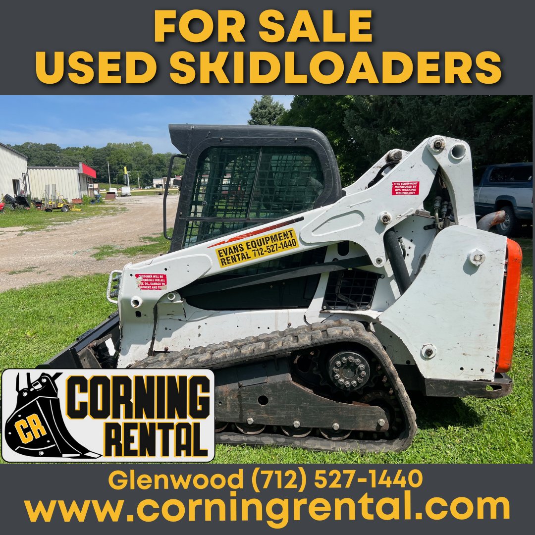 Used Skidloaders and Skidsteers for sale. 
Come down and check out our selection.