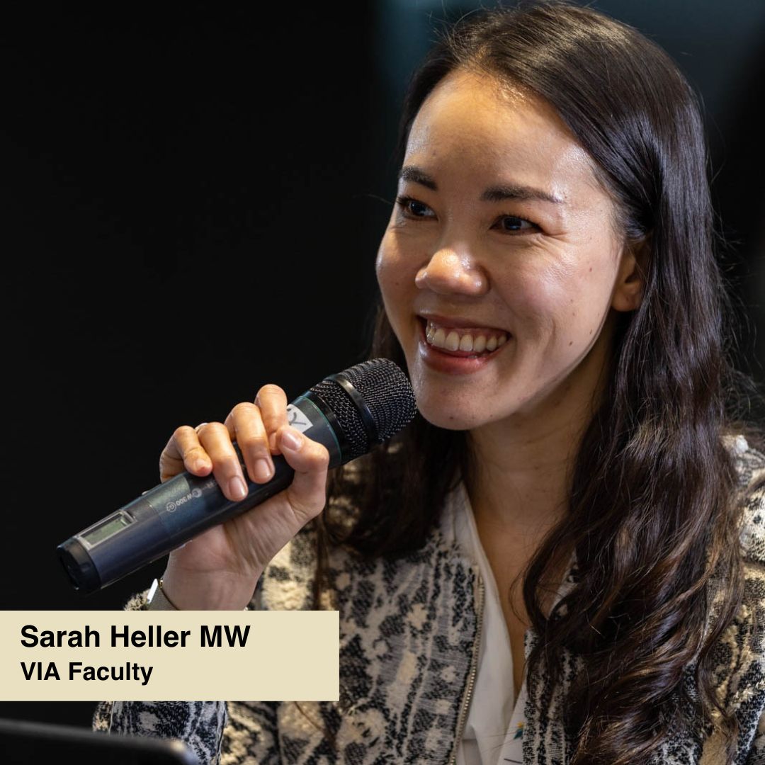 #VIA comes back to New York in March 🇺🇸 👩‍🏫 Who will be your Educator at #VIANewYork? @SarahHellerMW is a content creator, visual artist & wine branding expert based in 🇭🇰 and at 30 she is the world’s youngest Master of Wine.