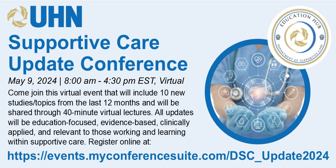 Speaker highlight! Dr. Jennifer Jones will be presenting on the development &amp; evolution of a multidimensional structured cancer rehabilitation program: CaRE@PrincessMargaret. Don't miss our early bird rates! events.myconferencesuite.com/DSC_Update2024