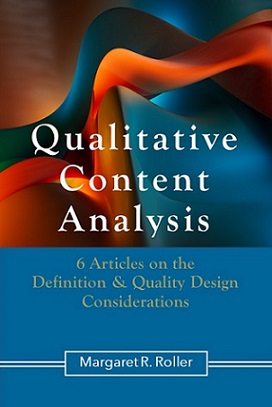 'Qualitative Content Analysis: 6 Articles on the Definition & Quality Design Considerations' - The articles in this compilation appeared in RDR from 2014-2022 & were chosen due to the inclusion or focus on the primary #qualitative content analysis method bit.ly/QualContAna