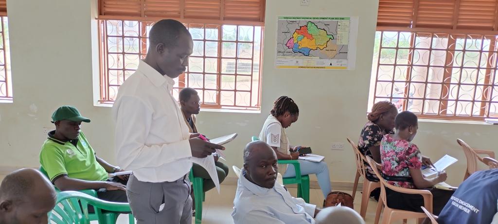 relonuganda's tweet photo. We have successfully conducted the GFS project inception meeting today 30th January, 2024 in Terego District. The consortium teams @OxfaminUganda , @WarChildCan , @CECIuganda  &amp; @youth_sat were presented.The district leadership shared their gratitude, optimism &amp;  will 2 support. https://t.co/HuNVwPBARR