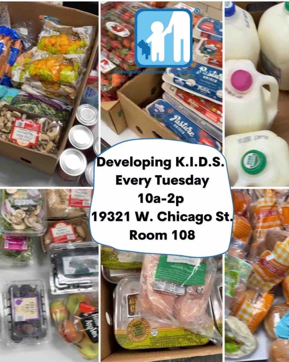 Developing_KIDS's tweet photo. Our food distribution is TODAY 10a-2p. Stop by to get free food from Trader Joe’s at 19321 W Chicago, Detroit, MI.  Spread the word. There is no sign up or registration necessary 💙
-
#DevelopingKIDS #nonprofitorganization #healthycommunity https://t.co/jbQuS1UM8W