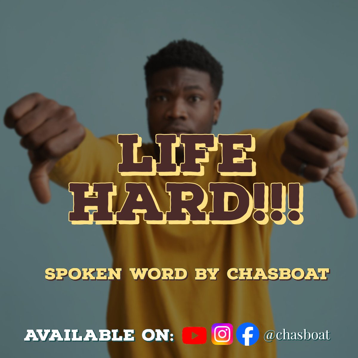 It's been a while. 'Life Hard' drops tomorrow on all socials (<a href="/chasboat/">Charles Boateng Acheampong</a>). Stay tuned
<a href="/asanteniba01/">Owusuaa</a> <a href="/Skrybla_/">Skrybla</a> <a href="/iamhopedapoet/">HOPE</a>
#poetry #poetrycommunity #poetrytwitter