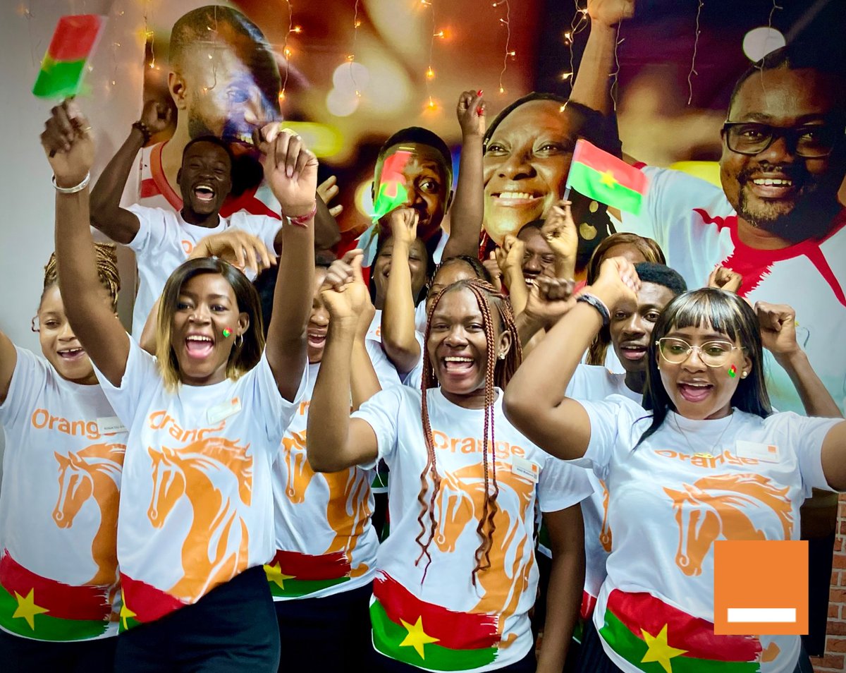 OrangeBurkina's tweet image. #TousEngagés avec les Étalons pour la victoire 🏆
Orange Burkina, fier sponsor officiel des #Etalons.
#TousConnectés #CAN2023 #TousSupporters