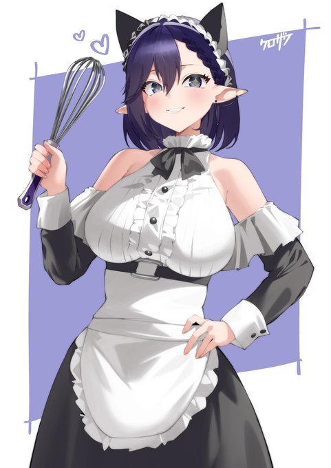 貓咪女僕💜ヽ(=^・ω・^=)丿
#TT013Art

手好像肌腱炎惹...(っ@ω@ c) 