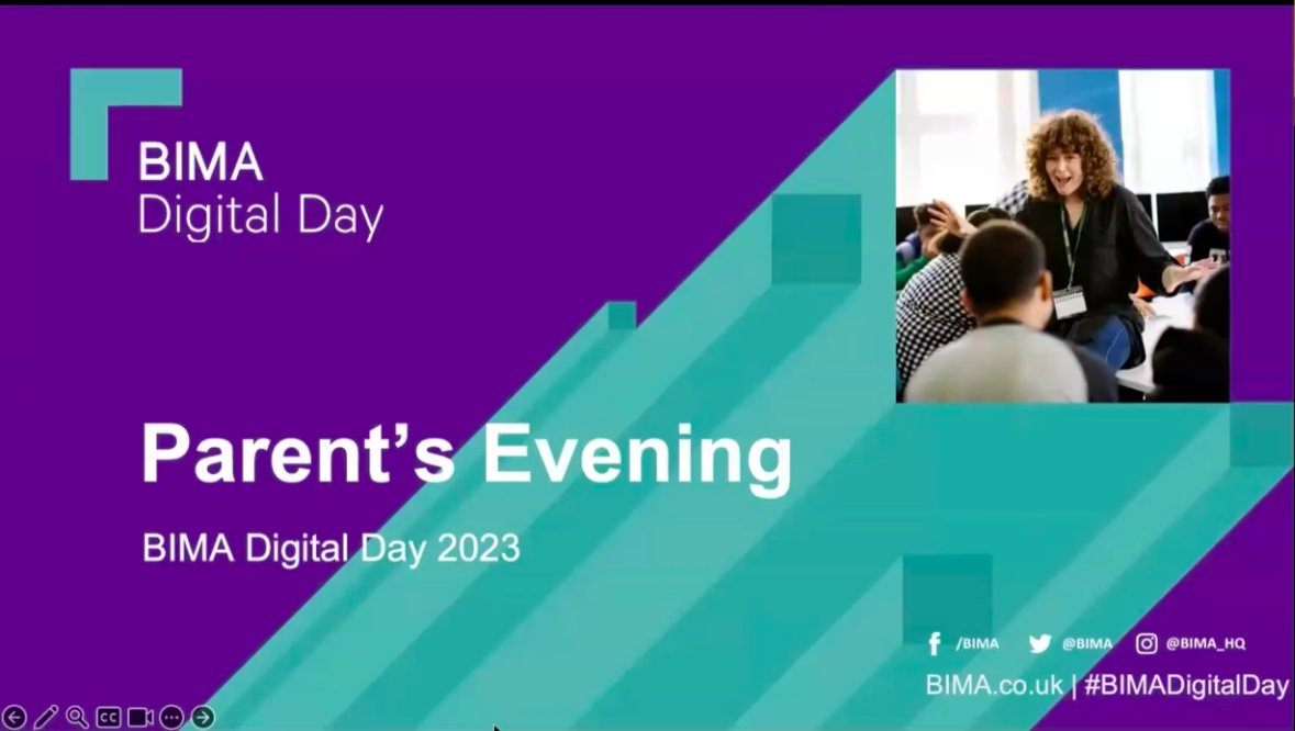 Thanks to all the parents who joined us at the BIMA #DigitalDay Parents Evening!. Catch the playback of the webinar here if you missed it: vimeo.com/905961102

Applications are now open for #DigitalDay24, find out more here: bit.ly/BIMADigitalDay…