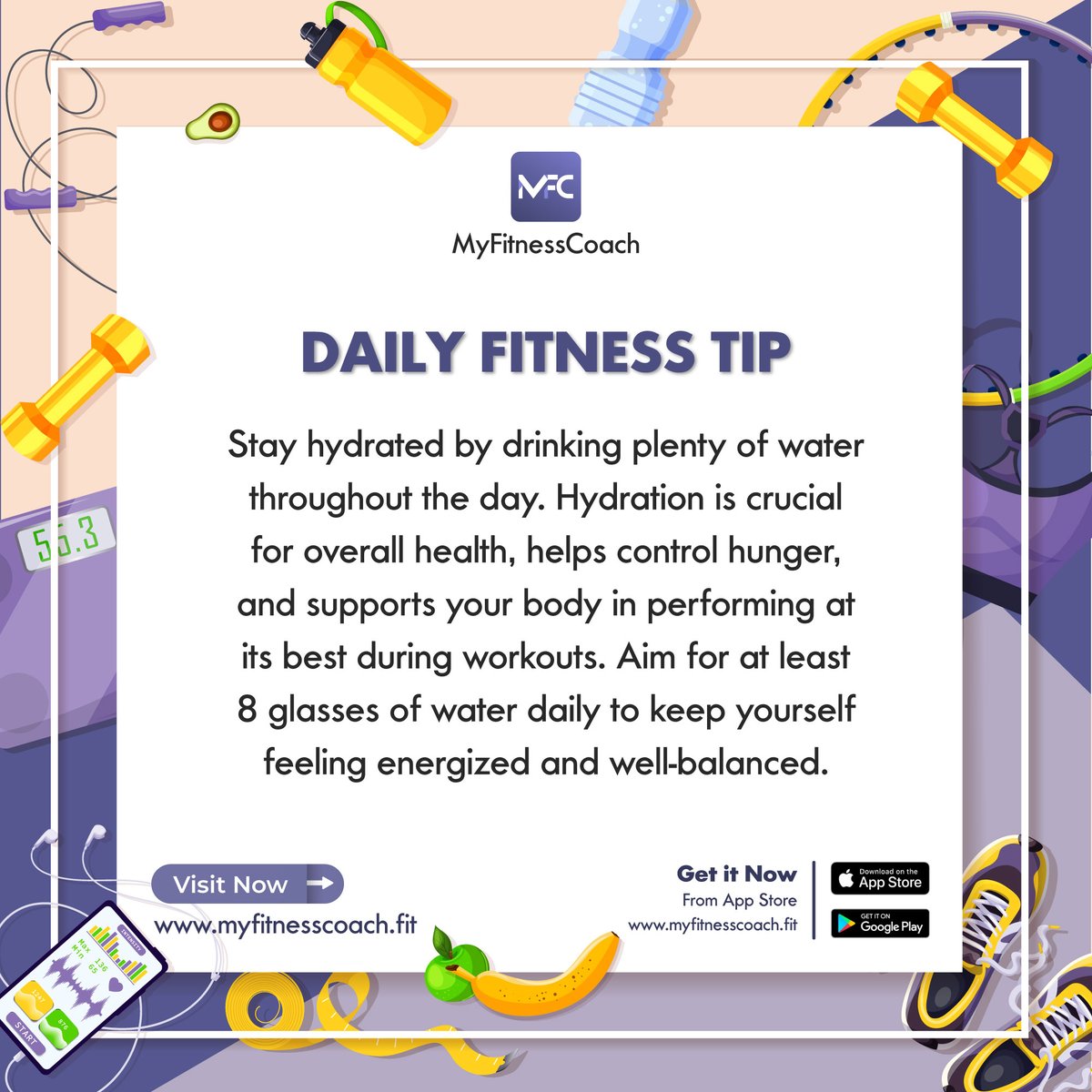 mfc_app's tweet photo. Hydration is key! 💧 Keep it simple, sip water, stay healthy.

#foodlogging #nutritiongoals #healthyeating #myfitnesscoach #weightloss #fatloss #fitness #macrofactor #macrocount #fitnessapp #workoutplan #dietplan https://t.co/bxSOfnmdxz