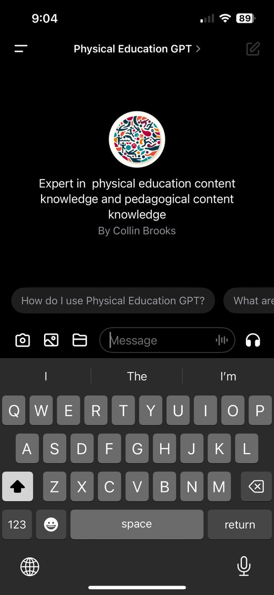 Looks like some people are starting to use the AI GPT I created; Physical Education GPT. If you’re a ChatGPT subscriber let me know your thoughts! #physed 🔗chat.openai.com/g/g-fPCSSuUY4-…