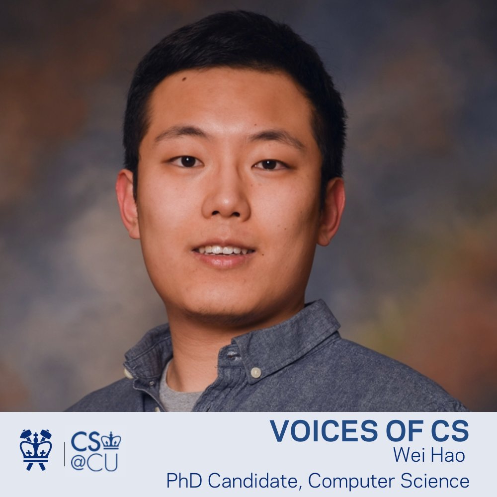 Third-year @ColumbiaCompSci PhD student Wei Hao had the unique opportunity to participate in the inaugural MLCommons Rising Stars cohort, a two-day program that gives emerging researchers a platform to present their research to industry experts.