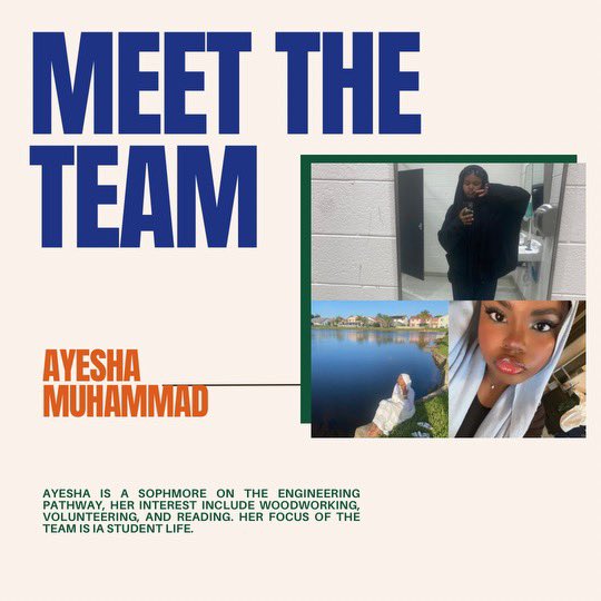 AgnesBrowning76's tweet photo. Meet Ayesha, Sophie, and Srishti from the @IAFultonSchools Social Media team. They will share what the #IAExperience is all about! #studentvoice #iastudentlife #iaachievements https://t.co/DBHqQd5KIi