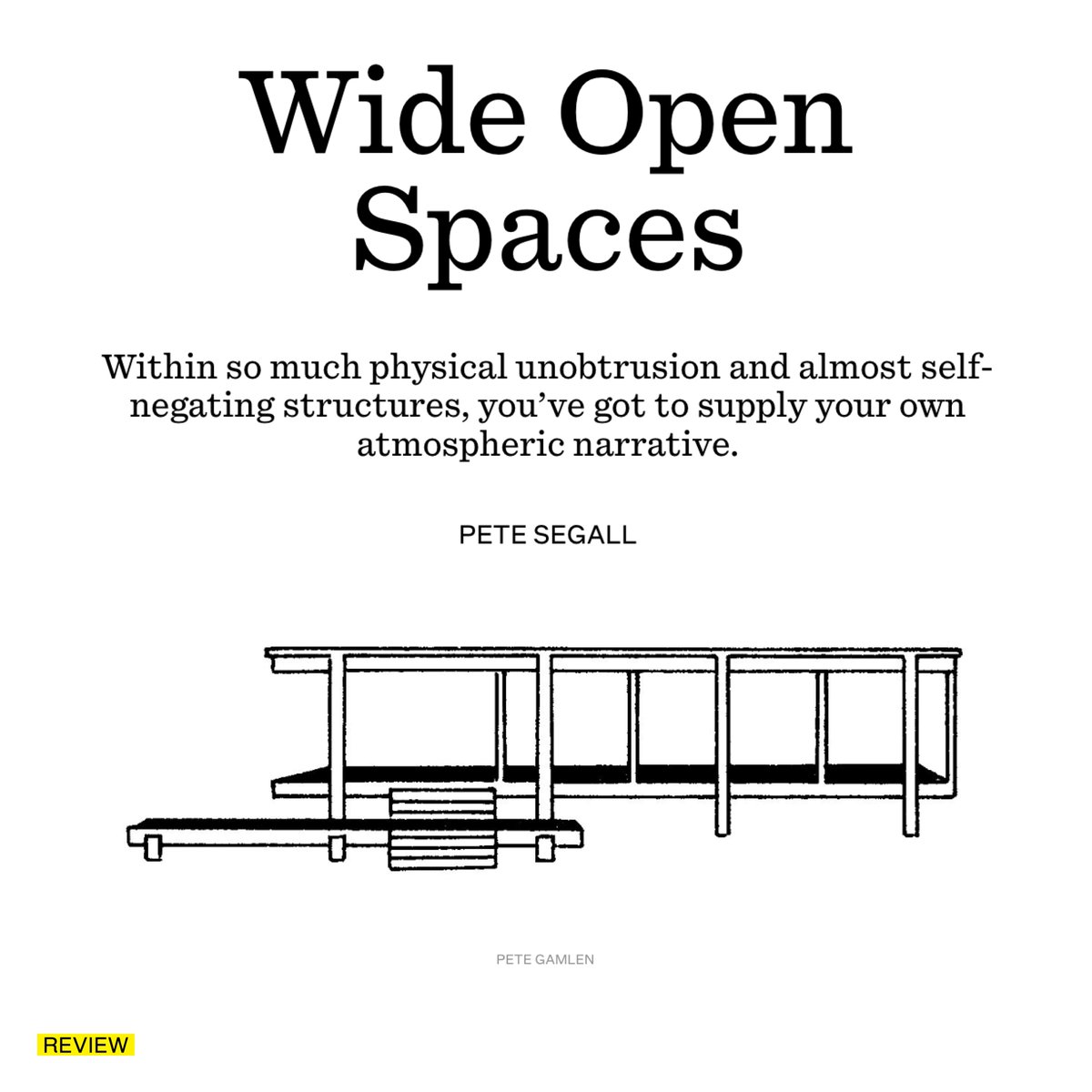 “But what’s it like Pooping with Mies? Or Waking Up Depressed with Mies? Or Having Leftover Chinese Again with Mies? These are parts of Living, after all. So much of intimacy is mundaneness.”

<a href="/petesegall/">pete segall</a> reviews “Living with Mies” in Issue #38/39.

nyra.nyc/articles/wide-…