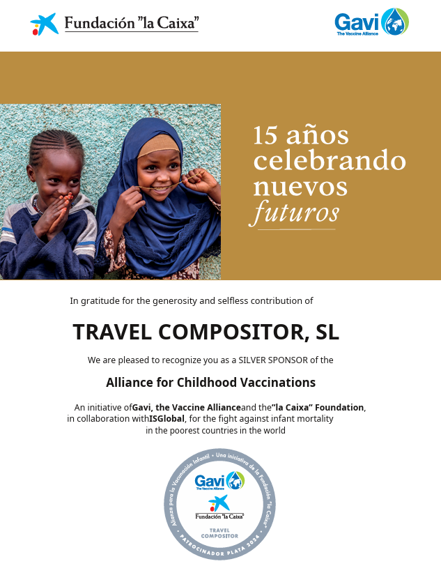 TravelC_online's tweet photo. As every year, TravelC is thrilled to once again, announce our contribution to a vital initiative!

We have donated what is needed to vaccinate 2,000 children. This initiative is aimed at combating infant mortality and building a healthier future for the next generations.👏 https://t.co/FlBGXNXmEI