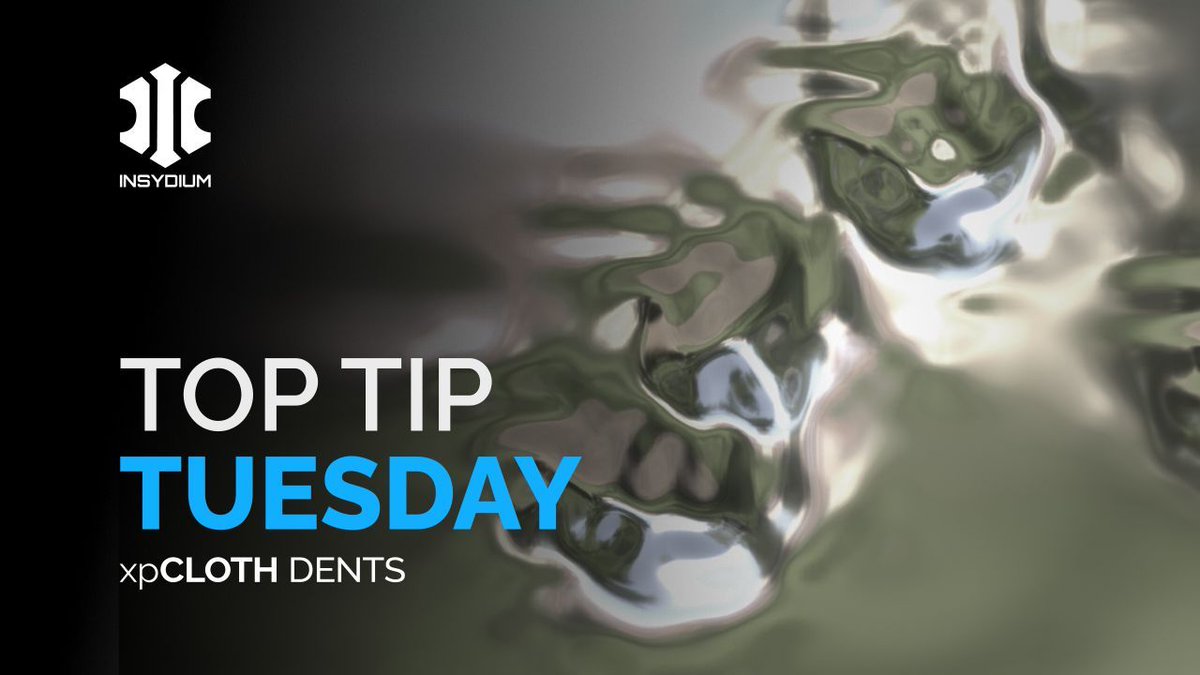 Top Tip Tuesday is here, using xpCloth to simulate denting metal material!

Watch Now 👉 buff.ly/48QPTEX  

#INSYDIUMFused #TopTipTuesday #xpClothFX #xpPinTag #xpConstraints #xpGravity #CreateLikeNeverBefore