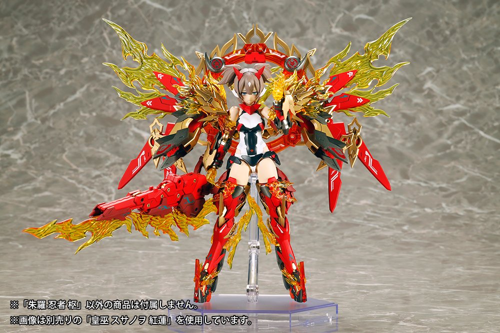 明日午前11時から #メガミデバイス 『朱羅 忍者 枢（かなめ）』ご予約