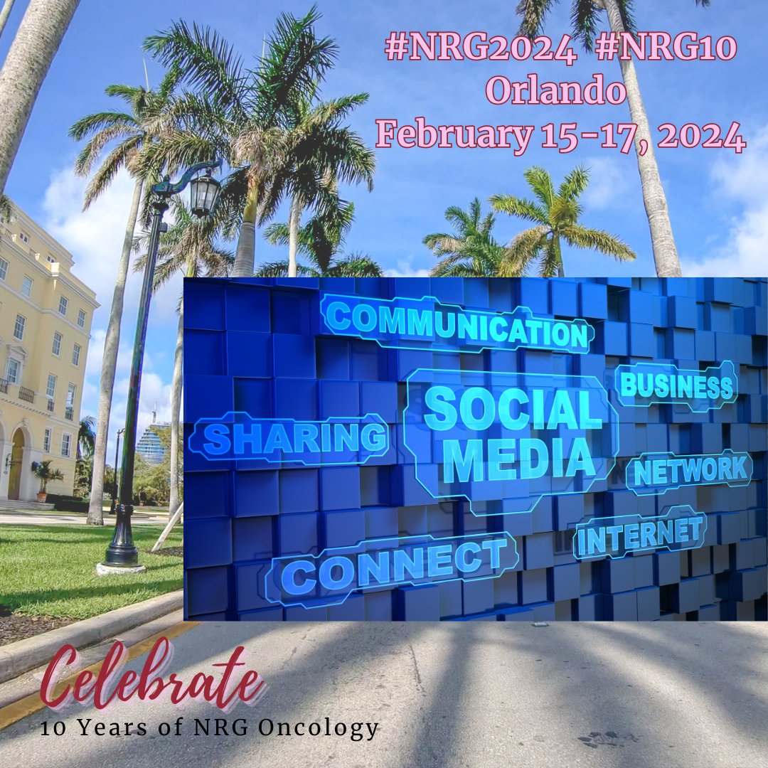NRG Oncology (@nrgonc) on Twitter photo Looking for a few #NRG2024 Social Media Ambassadors! If interested, please send an e-mail (& include your social account handle/s) to: communications@nrgoncology.org. Help us promote our 10th anniversary celebration on social media during #NRG2024 in ☀️Orlando, Feb 15-17! Looking for a few #NRG2024 Social Media Ambassadors! If interested, please send an e-mail (& include your social account handle/s) to: communications@nrgoncology.org. Help us promote our 10th anniversary celebration on social media during #NRG2024 in ☀️Orlando, Feb 15-17!