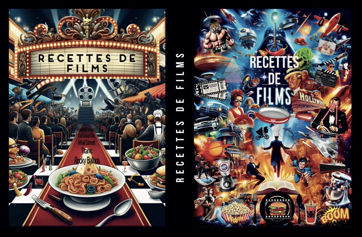 RomainCanot's tweet photo. ***Découvrez enfin le Goût du Cinéma*** 
Tres heureux de vous présenter mon premier livre #recettesdefilms

Un délicieux mélange entre le cinéma et la gastronomie… Faites de votre cuisine un plateau de cinema

DES PLATS AUSSI #CUTES QUE #CULTES 
 https://t.co/PqVwZmbVuY https://t.co/iEZ71YYH3Z