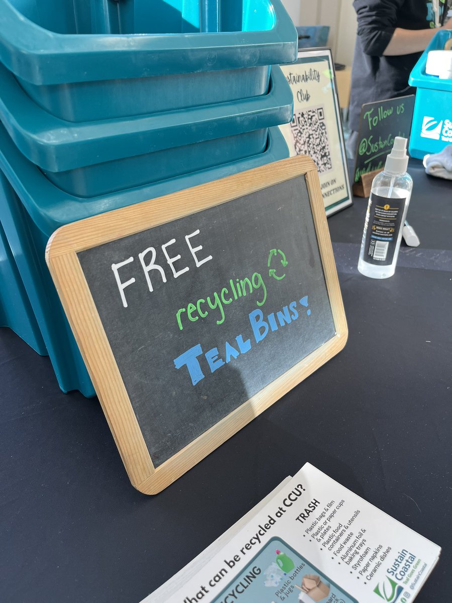 CCU Admissions (@ccu_admissions) on Twitter photo Stop by the LJSU for some freebies from @sustaincoastal for #TealTuesday! Stop by the LJSU for some freebies from @sustaincoastal for #TealTuesday!