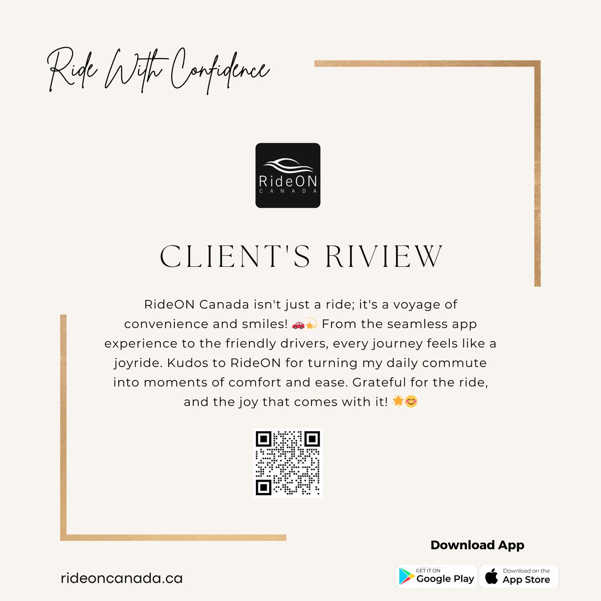 RideON Canada tweet media