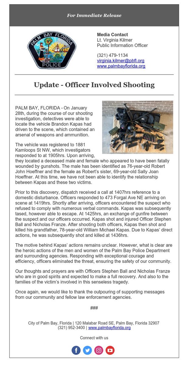 Palm Bay PD (@palmbaypd) on Twitter photo 