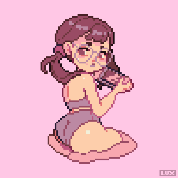 「would you ask a girl with glasses to be 」|Luxのイラスト