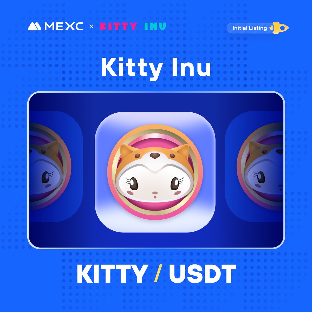 We're thrilled to announce that the <a href="/KittyInuDAO/">Kitty Inu 🦇🔊</a> Kickstarter has concluded and $KITTY will be listed on #MEXC!   

🔹Deposit: Opened  
🔹KITTY/USDT Trading: 2024-01-30 16:00 (UTC)  

Details: mexc.com/support/articl…