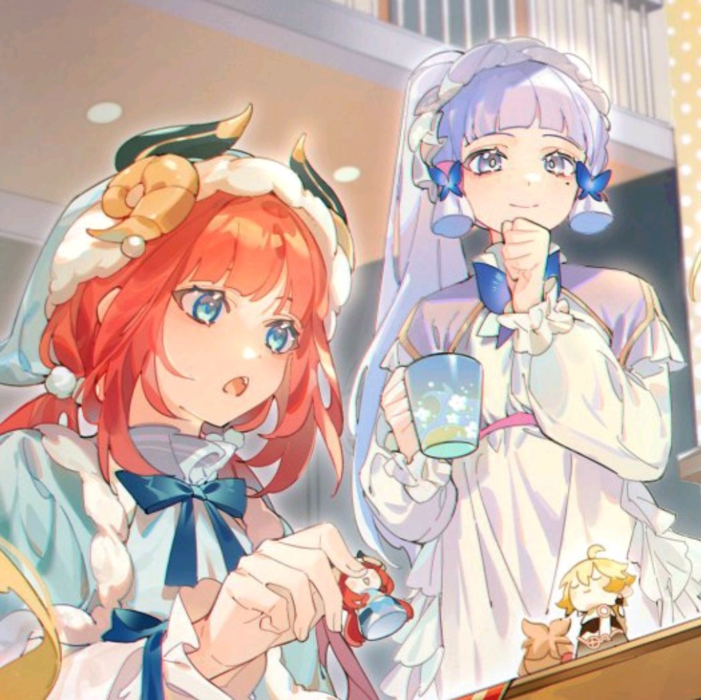 _s2_wanderer's tweet photo. @GenshinUpdate and #ayalou is canon once again https://t.co/09uTZQ2EC1