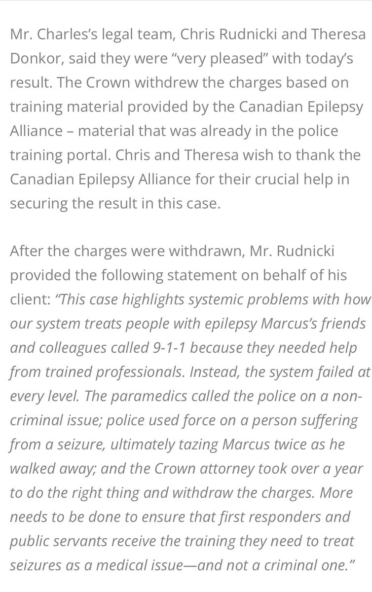 ceaofficialnews's tweet photo. This case highlights systemic problems with how our system treats people with epilepsy Marcus’s friends and colleagues called 9-1-1 because they needed help from trained professionals.

@chrisrudnicki_ 

Full Statement 

https://t.co/g93G5VTn7z https://t.co/exWefgz9vL