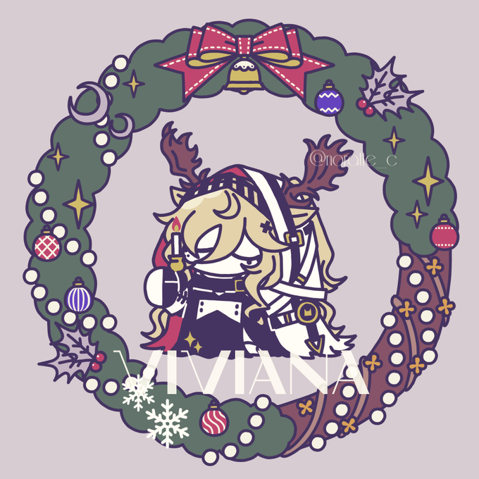 「blonde hair christmas」 illustration images(Latest)