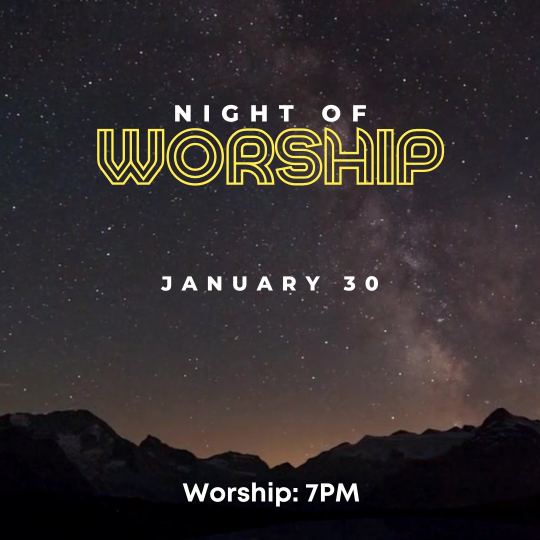 Join us for singing and encouragement tonight!