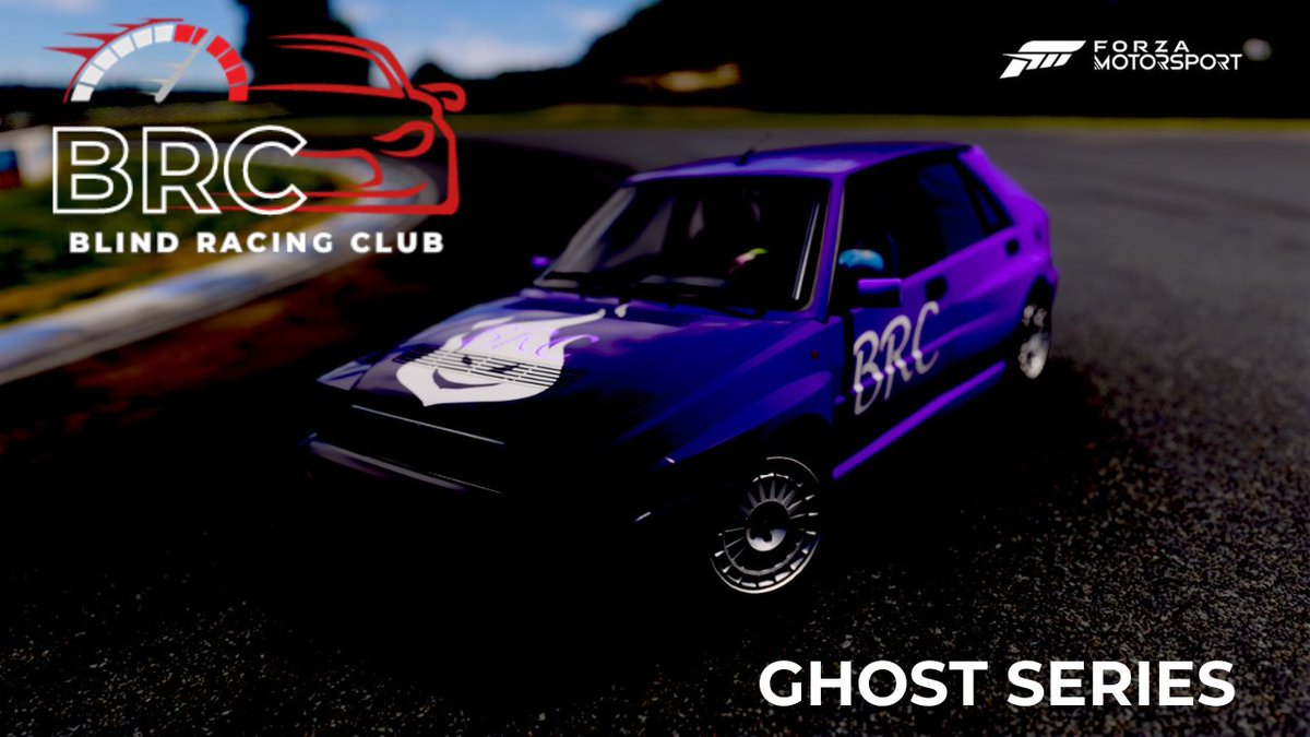 This week at BRC we are launching the Ghost Series. Where blind and visually impaired racers will battle it out on #ForzaMotorsport For more info checkout our discord group discord.gg/6Gf2TKrMHw #accessibility #Simracing #blind #gamingwithoutsight