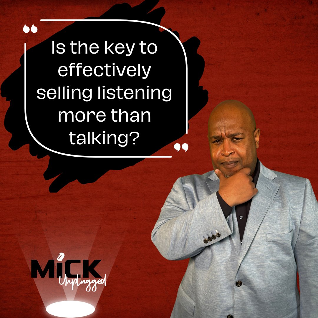 MickUnplugged's tweet photo. π Want to boost your sales? ππ€
π₯π‘ Build trust and rapport by actively engaging in conversations. You'll be amazed by the insights gained and the connections formed! β¨
#SalesSuccess #EffectiveSelling #MickUnplugged https://t.co/IzLFAabfAR