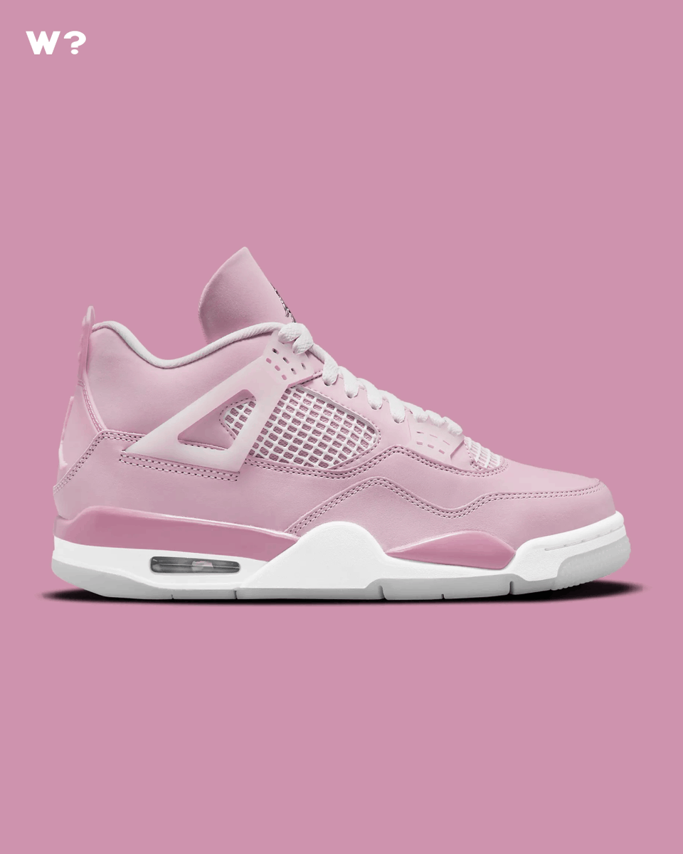 whentocop's tweet photo. 📸  De nouveaux visuels de la Air Jordan 4 WMNS “Orchid” sont là !

Le rose est hyper doux, ça rend la paire vraiment mignonne, vous en pensez quoi les boss ? 🌸 https://t.co/bY3BXEnaW2