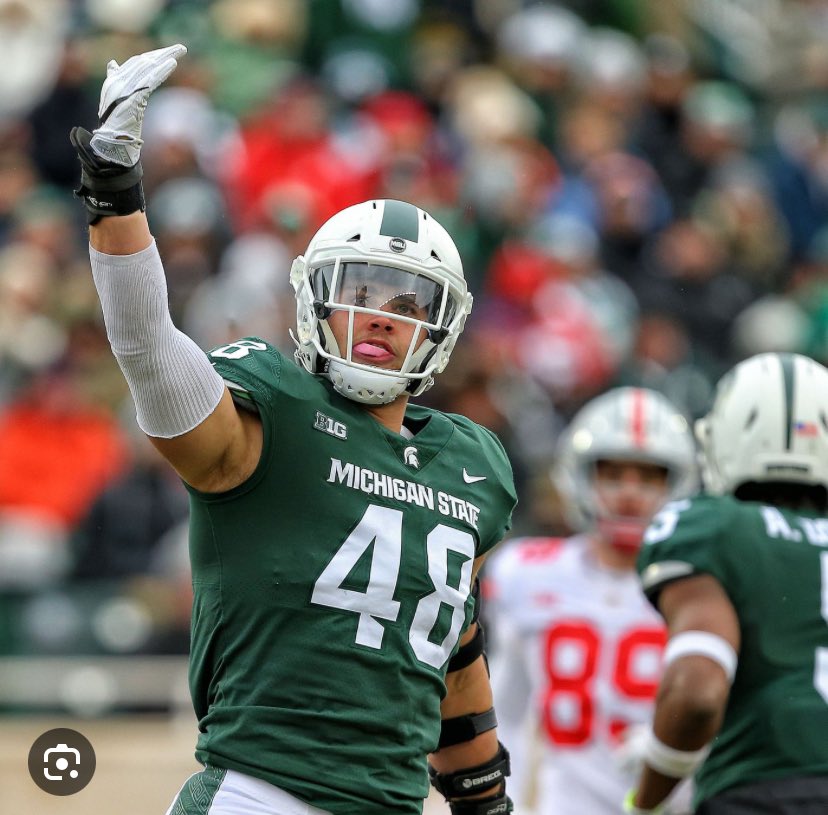 Blessed to receive an offer from Michigan State University @Coach_Smith and @JoeS_Rossi #GoGreen