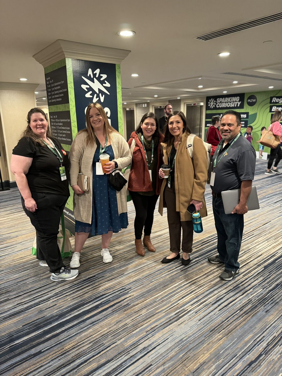 PLTWorg's tweet image. We&apos;re ready to kick-off another day of #SparkingCuriosity2024 #STEMeducation #PLTW