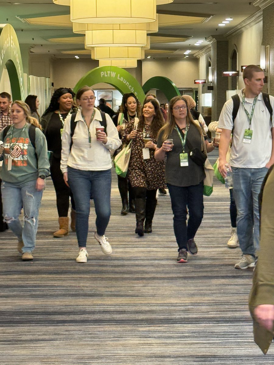 PLTWorg's tweet image. We&apos;re ready to kick-off another day of #SparkingCuriosity2024 #STEMeducation #PLTW