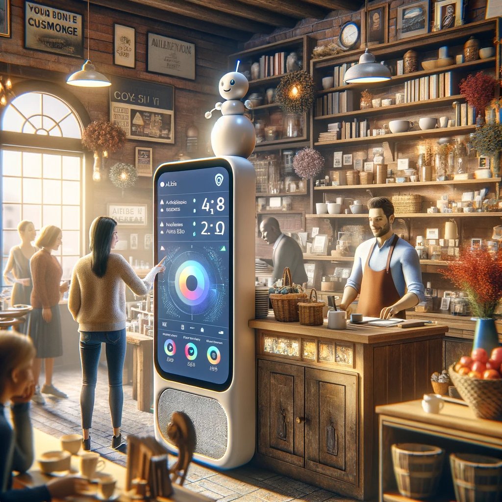 AIExecutionGrp's tweet image. 🌟 Bringing AI to Your Neighborhood! 🤖✨ Small businesses are embracing the future with AI technology. From coffee shops to bookstores, AI is enhancing customer experiences and helping local entrepreneurs thrive. #peoplebehindAI
Let&apos;s celebrate the amazing blend of technology!