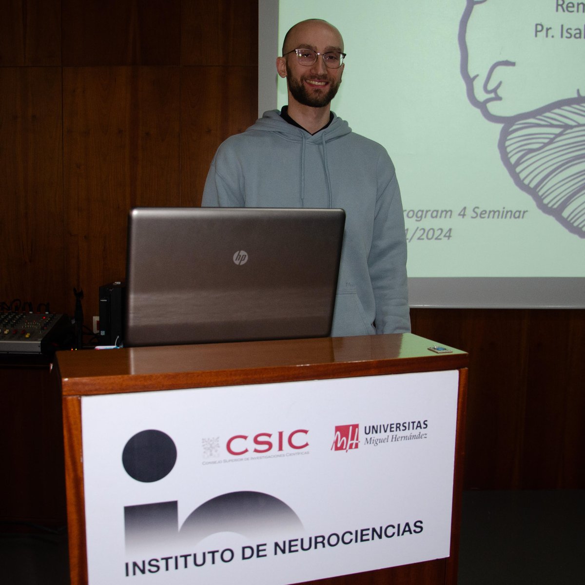 Instituto de Neurociencias UMH-CSIC (@neuroalc) on Twitter photo Hoy el #IN_ResearchProgram-Programa de Investigación ‘Modulación sináptica de los circuitos neuronales y la conducta’ ha ofrecido un nuevo seminario científico con la presentación del Dr. Remy Verhaeghe (<a href="/IPO_lab/">Perez-Otaño lab</a>) 👏👏👏 Hoy el #IN_ResearchProgram-Programa de Investigación ‘Modulación sináptica de los circuitos neuronales y la conducta’ ha ofrecido un nuevo seminario científico con la presentación del Dr. Remy Verhaeghe (<a href="/IPO_lab/">Perez-Otaño lab</a>) 👏👏👏