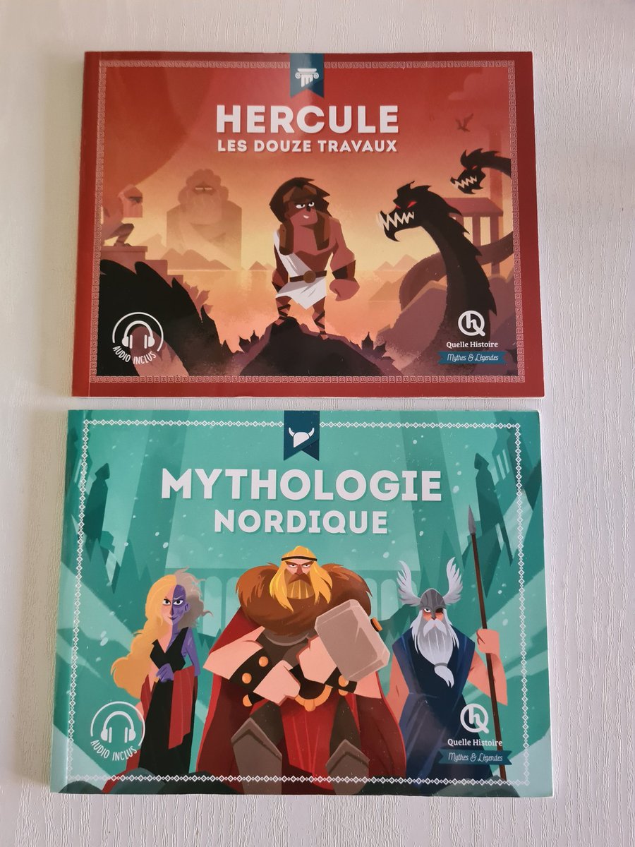 stephanesoutoul's tweet image. Premiers ouvrages sur les mythologies, pour des lectures à deux avec notre p&apos;tit loup curieux de tout.
La collection est très bien conçue, idéale pour découvrir ce vaste et passionnant sujet 📚

#quellehistoire #enfant #lectureenfants #mythologies