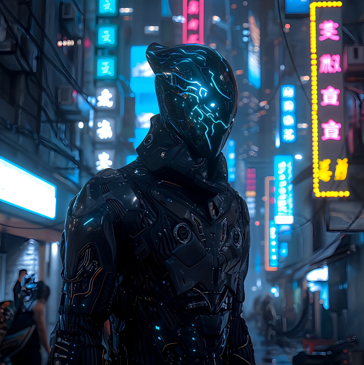 Yokogawa_Koushi's tweet image. title【Neon Whisperer】

　 静かに語りかけるネオンのような存在感を意味します。

 “光彩遊戯” (こうさいゆうぎ) - 光の輝きと都市の活気を遊び心を持って表現しているようなイメージです。

#midjourney6
#DigitalArt #GenerativeAl
#DELL