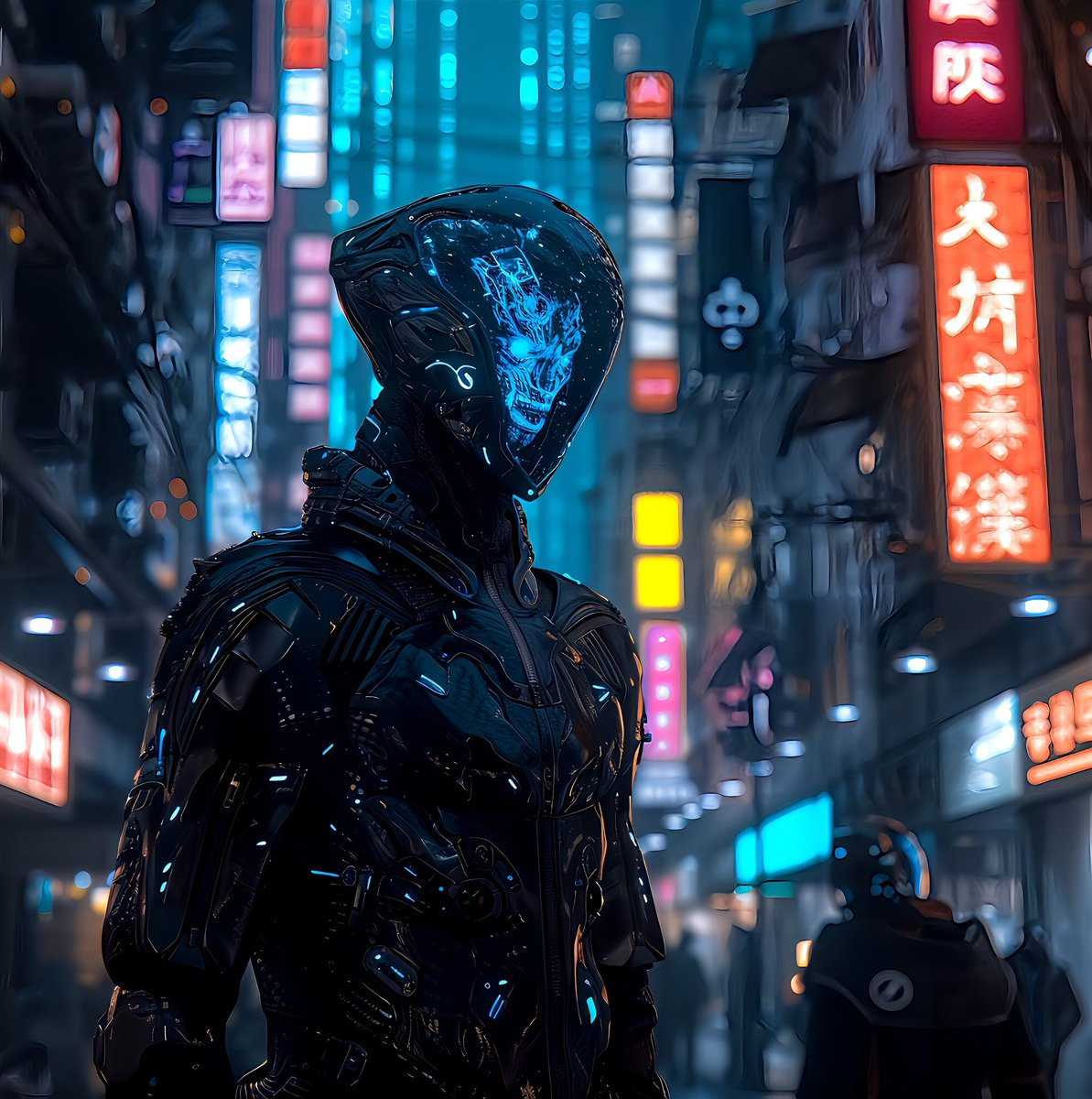 Yokogawa_Koushi's tweet image. title【Neon Whisperer】

　 静かに語りかけるネオンのような存在感を意味します。

 “光彩遊戯” (こうさいゆうぎ) - 光の輝きと都市の活気を遊び心を持って表現しているようなイメージです。

#midjourney6
#DigitalArt #GenerativeAl
#DELL