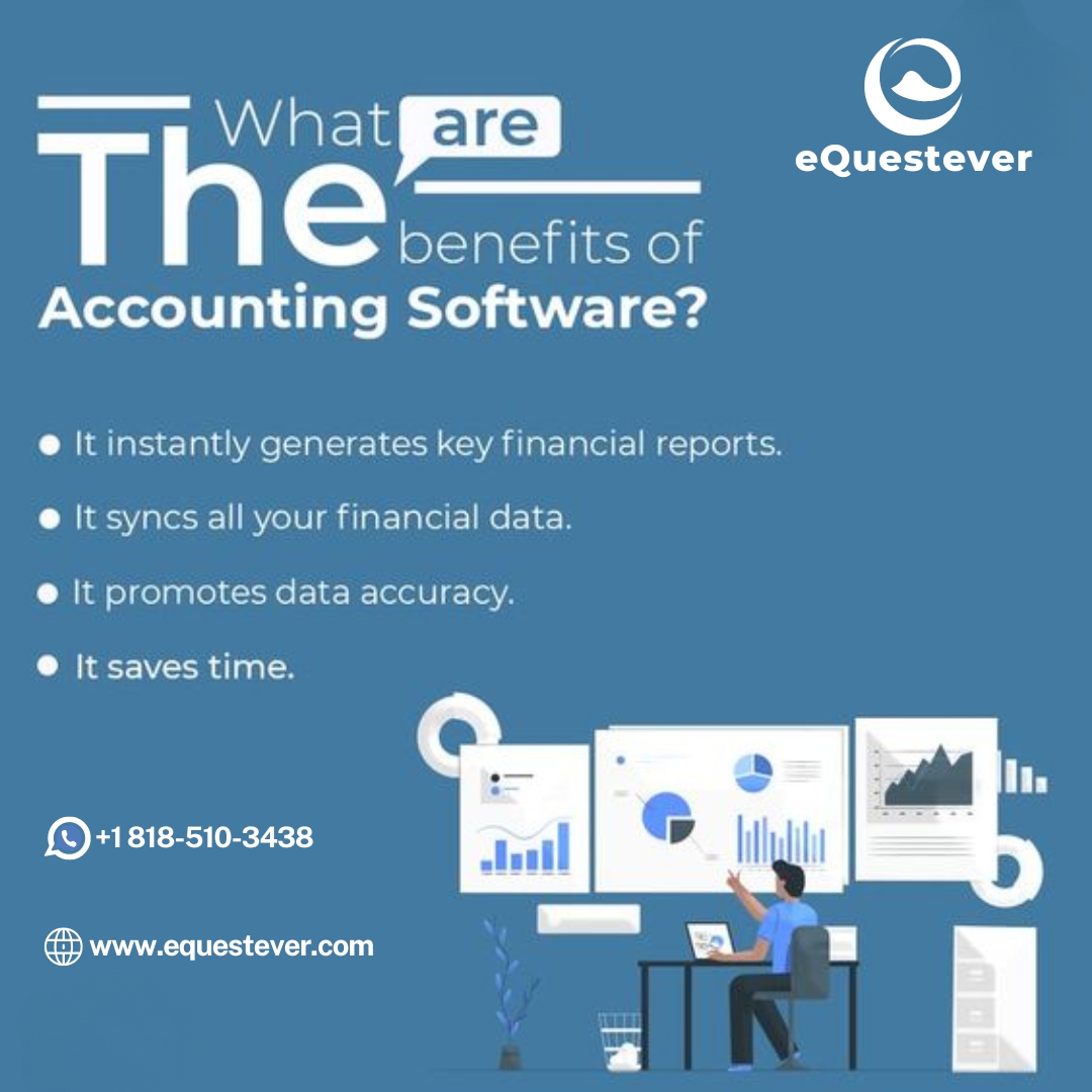 Discover the game-changing benefits of accounting software! 💼💻 Say goodbye to tedious manual processes and hello to efficiency and accuracy. 

Ready to take your accounting to the next level? 📈 
Visit: equestever.com/odoo-erp-imple…
#AccountingSoftware #BusinessEfficiency #Financial