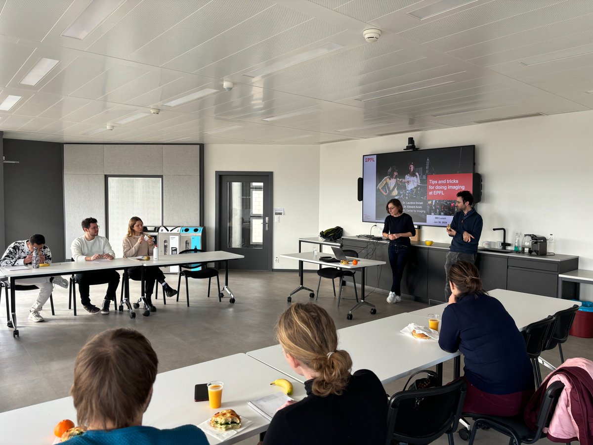 EPFL Center for Imaging tweet media