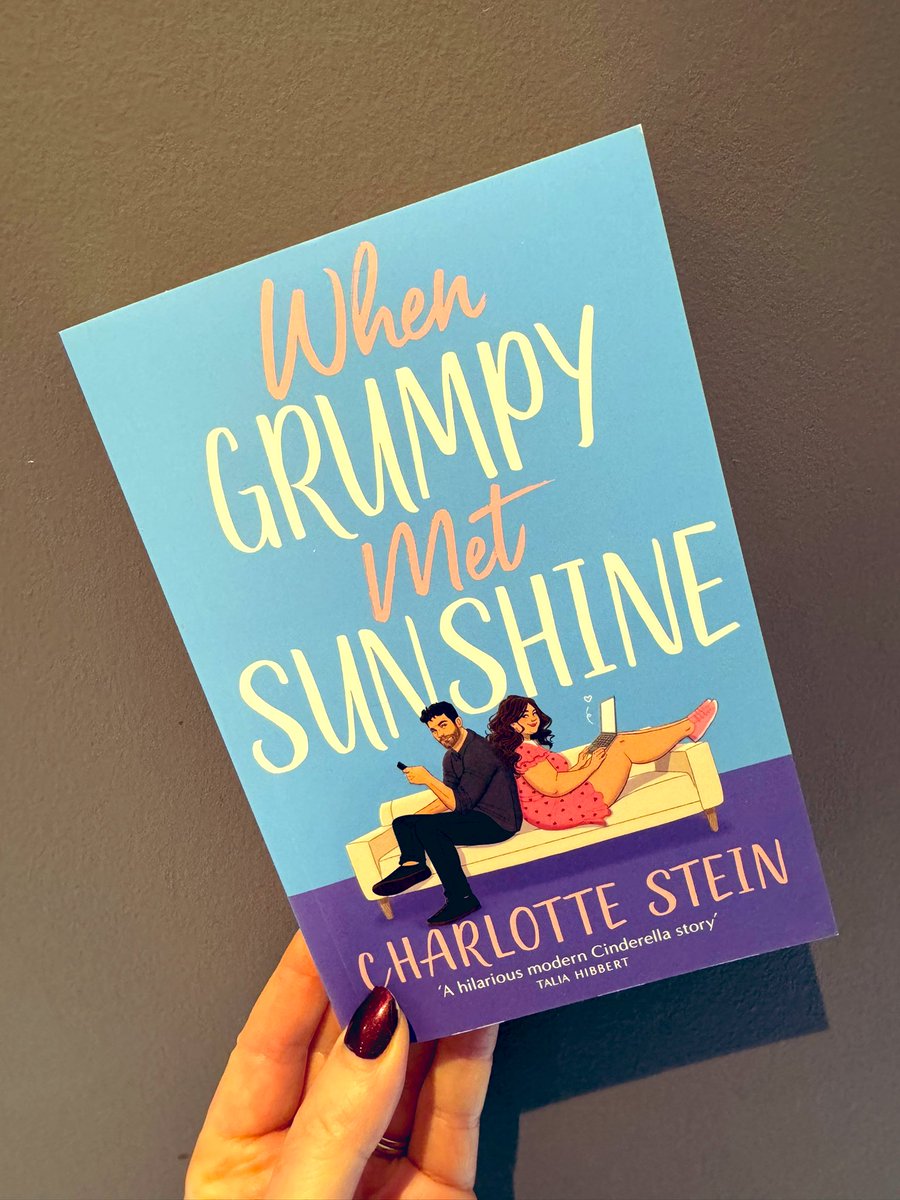 ElizabethCurrie's tweet photo. Thank you @chlodavies97 for sending me a copy of #WhenGrumpyMetSunshine by @Charlotte_Stein. It is out on 15th February from @panmacmillan and sounds like a lot of fun! https://t.co/DeB7Bbbg6e