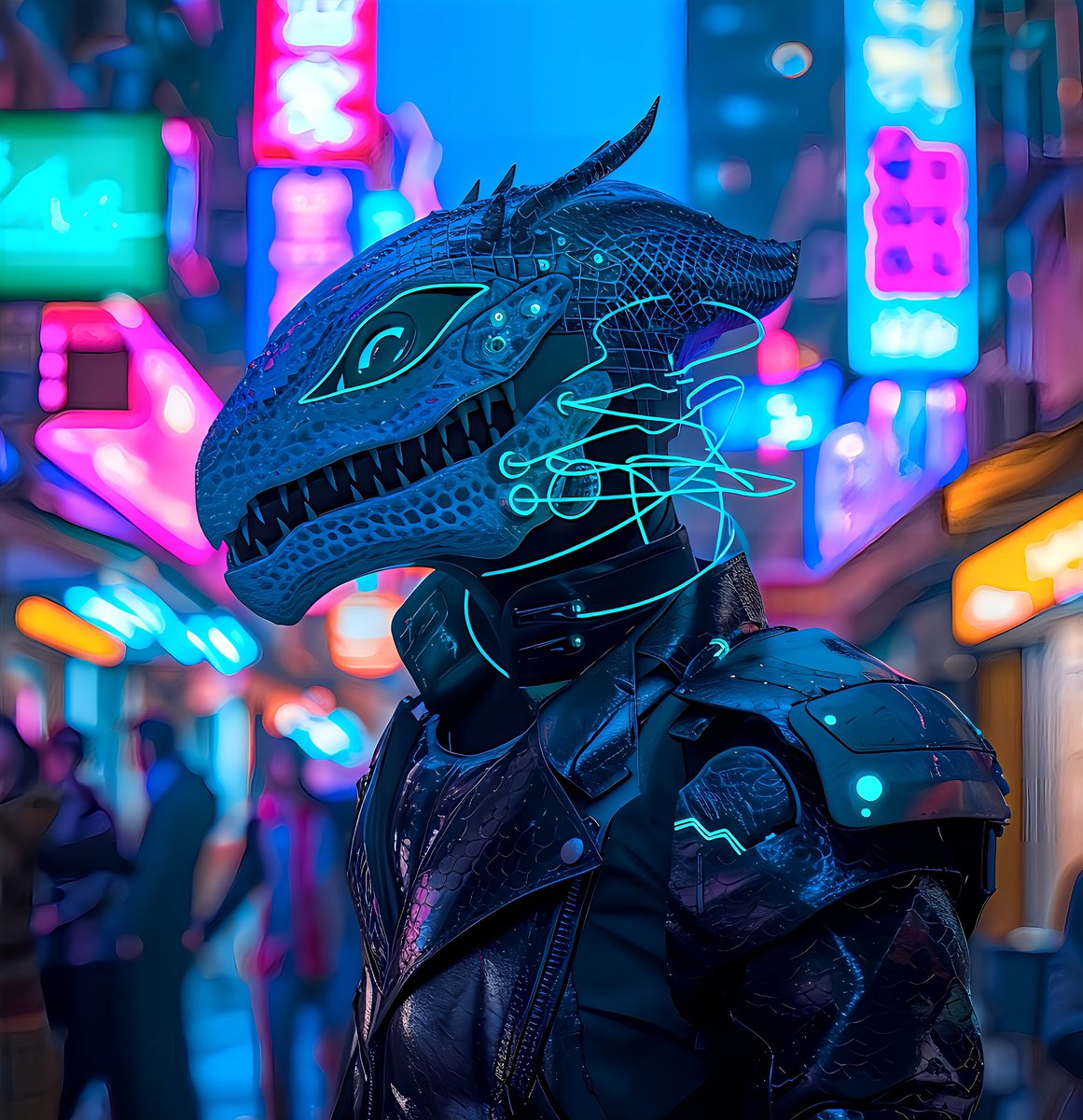 Yokogawa_Koushi's tweet image. title: “Neon Drake” another version

ネオンのように輝くドラゴンを意味します。
日本語訳: “輝竜” (きりゅう) - ネオンの光を放つドラゴンという意味です。

#midjourney6

#DigitalArtist

#GenerativeAl
