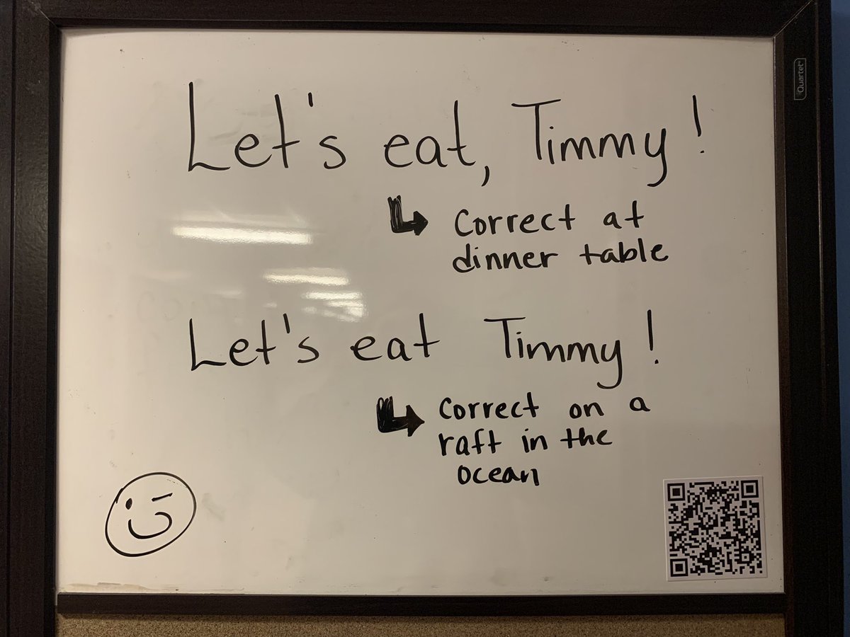 skhmavericks's tweet image. Ms. Dodd’s Door this week! 👩🏻‍🦰🐴 #grammarmatters