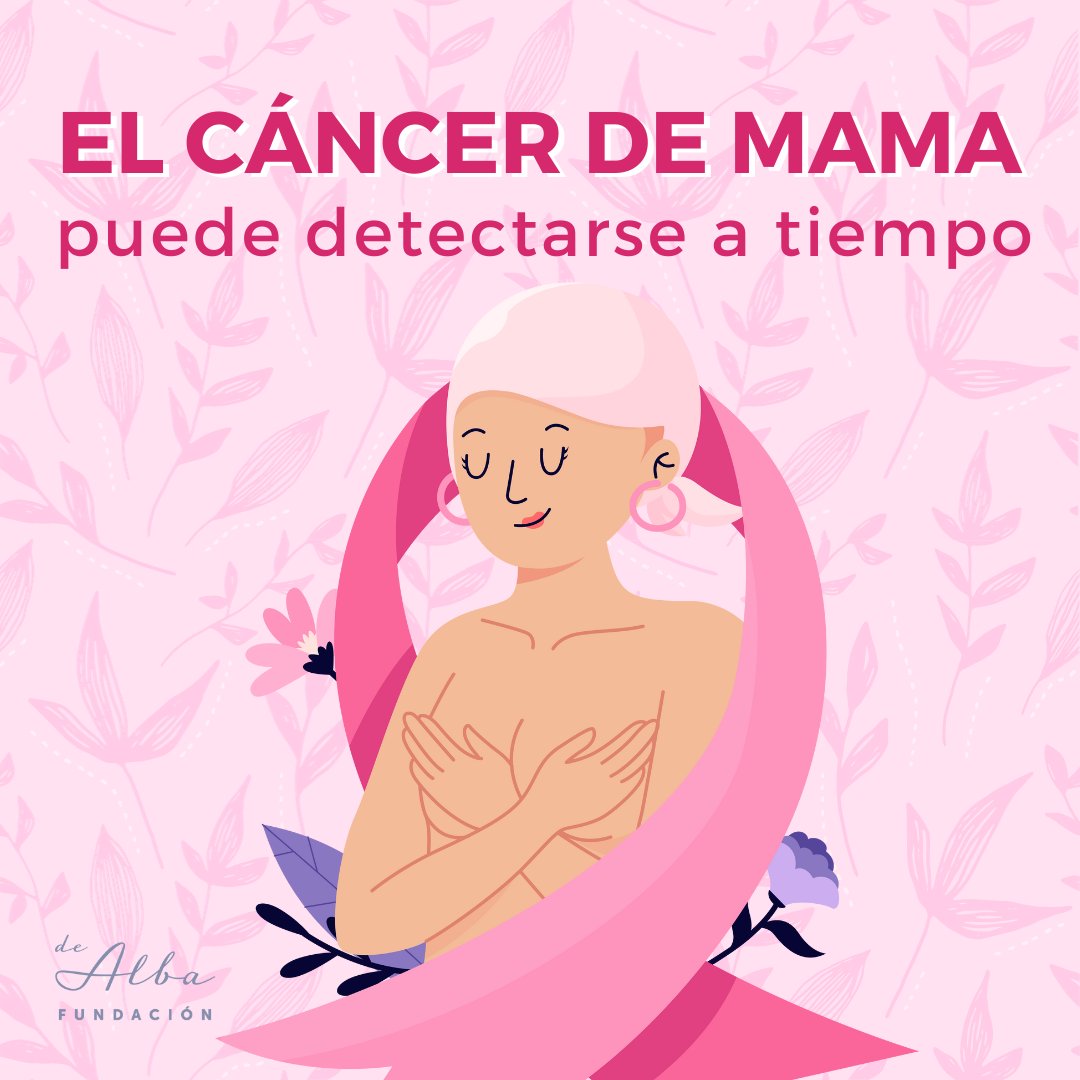 fundaciondealba's tweet photo. El cáncer de mama es una de las principales amenazas para la salud femenina. 🎗️  La detección temprana y la prevención marcan una diferencia crucial en la lucha contra el cáncer de mama.  Programa revisiones médicas regulares con tu ginecólogo.    #CáncerDeMama #DetecciónTemprana https://t.co/jGajSmMPyy
