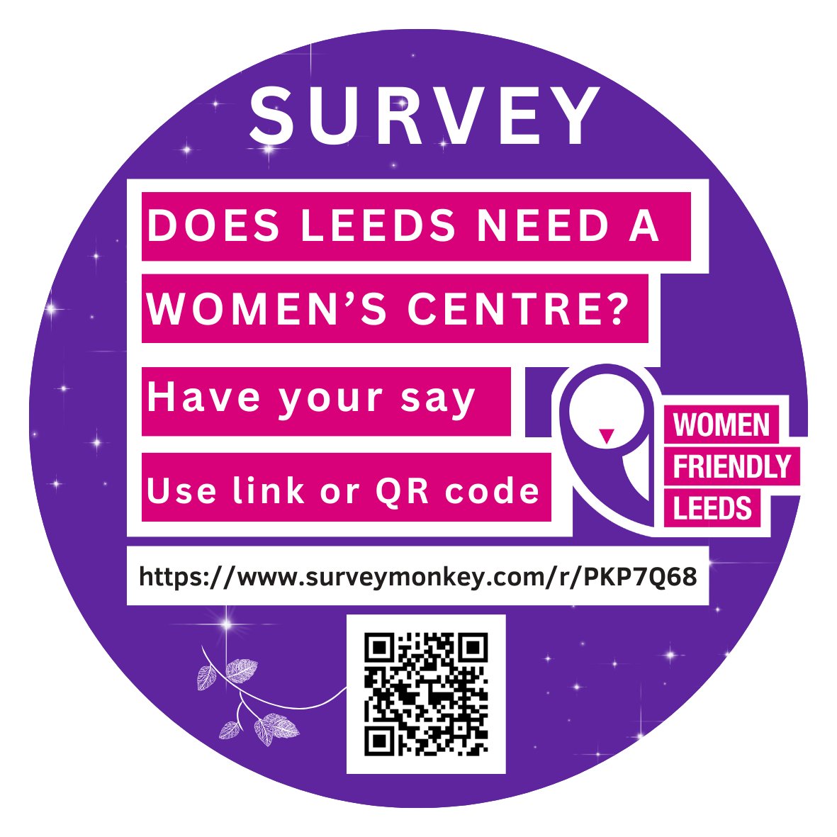 Attention women of Leeds! 📣 Have your say on whether Leeds needs a Women's Centre: surveymonkey.com/r/PKP7Q68 @WomenFriendlyLs would love as many responses as possible, so please do share with your networks. Deadline is Sunday 18th February. #WomenFriendlyLeeds #WomensCentre