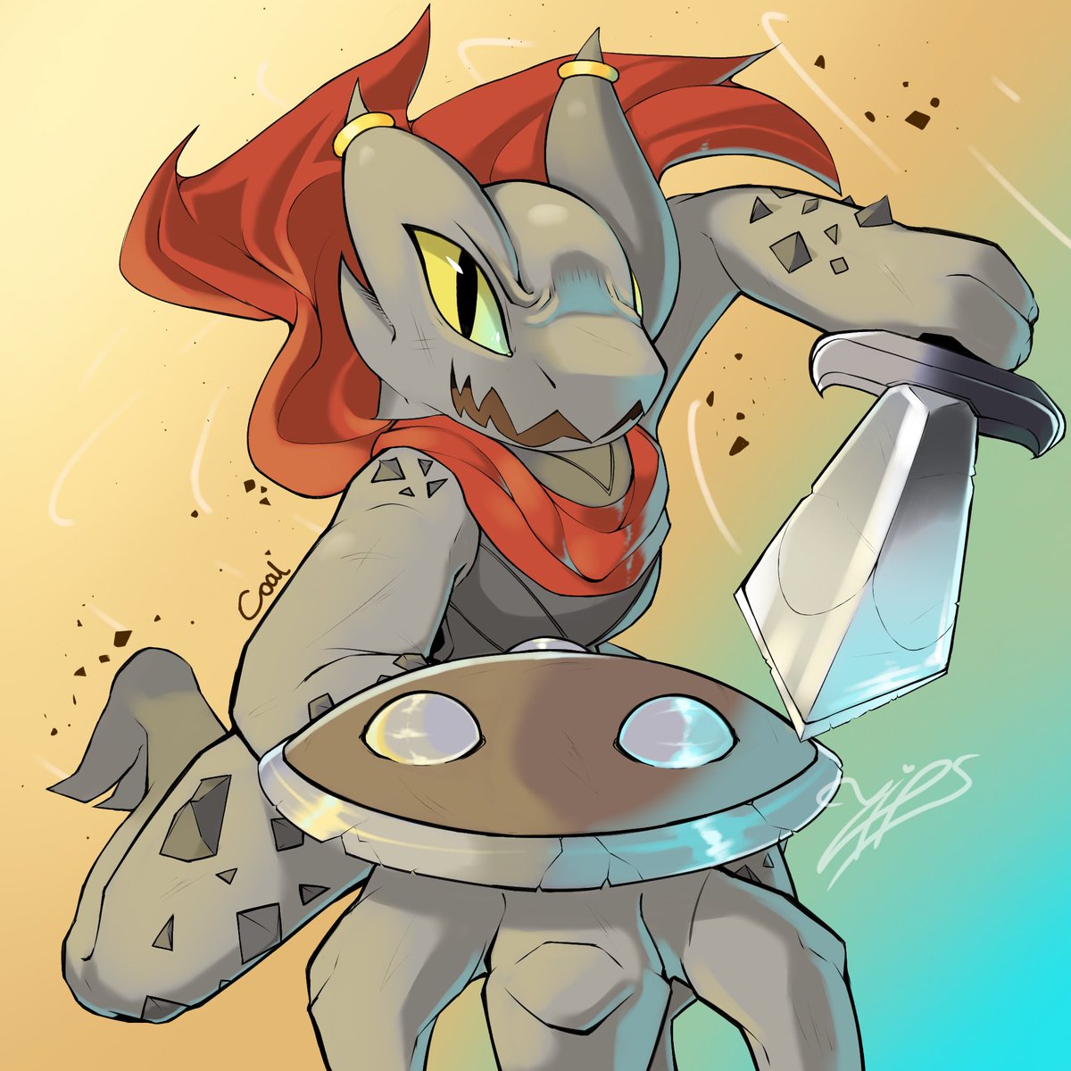 ZIPZIES's tweet photo. "Coal the Kobold" OC belongs to @Rakku_Guy 

This is a reupload because the Mention seems to not work. 
Mind as well here. Hey Rakkuguy, you're a big inspiration to me and was the first artist I've ever found. I hope you like this fan art (that I made months/a year ago I forgot) https://t.co/3KKFONvURc