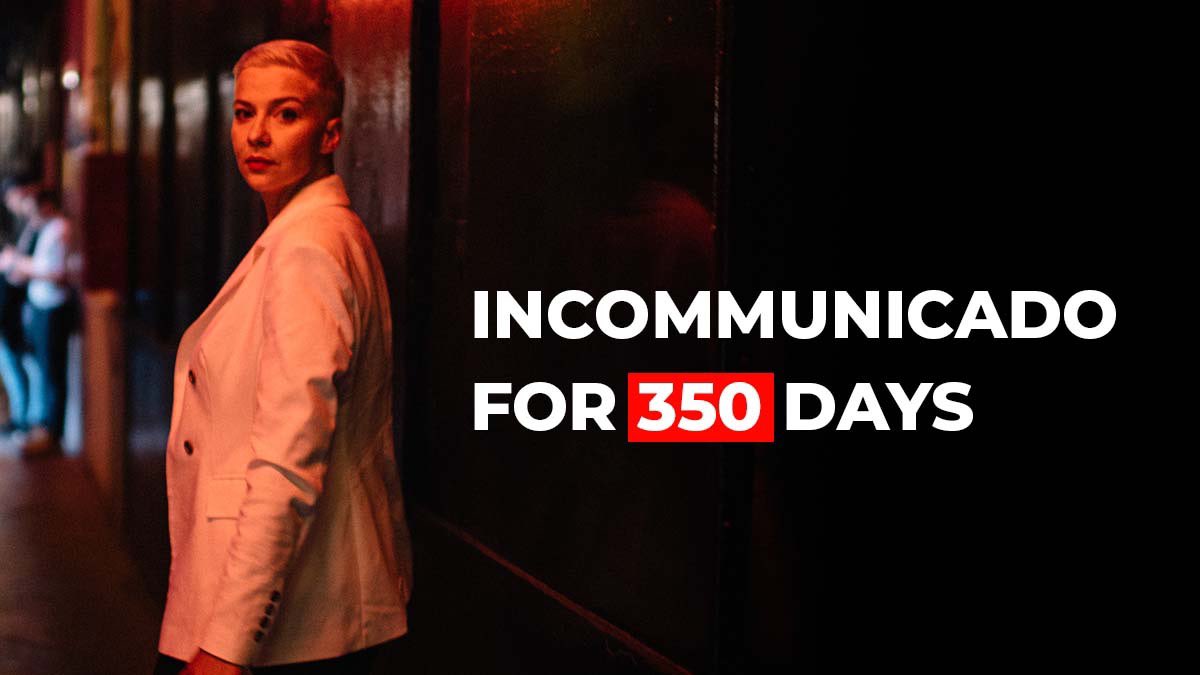 Maria Kalesnikava has been incommunicado for 350 days now. The last letter from her to @TatsianaKhomich was received on February 15, 2023. Since then, there has been no communication with her.